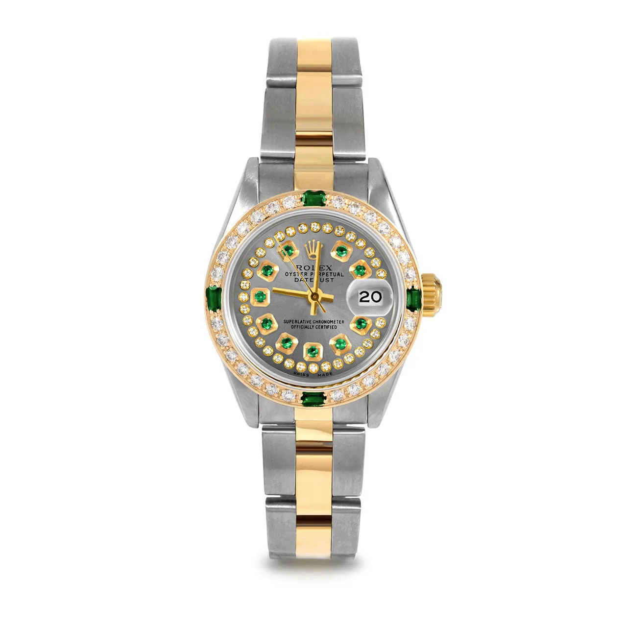 Rolex Datejust 26mm | 69173-SLT-STRE-4EMD-OYS