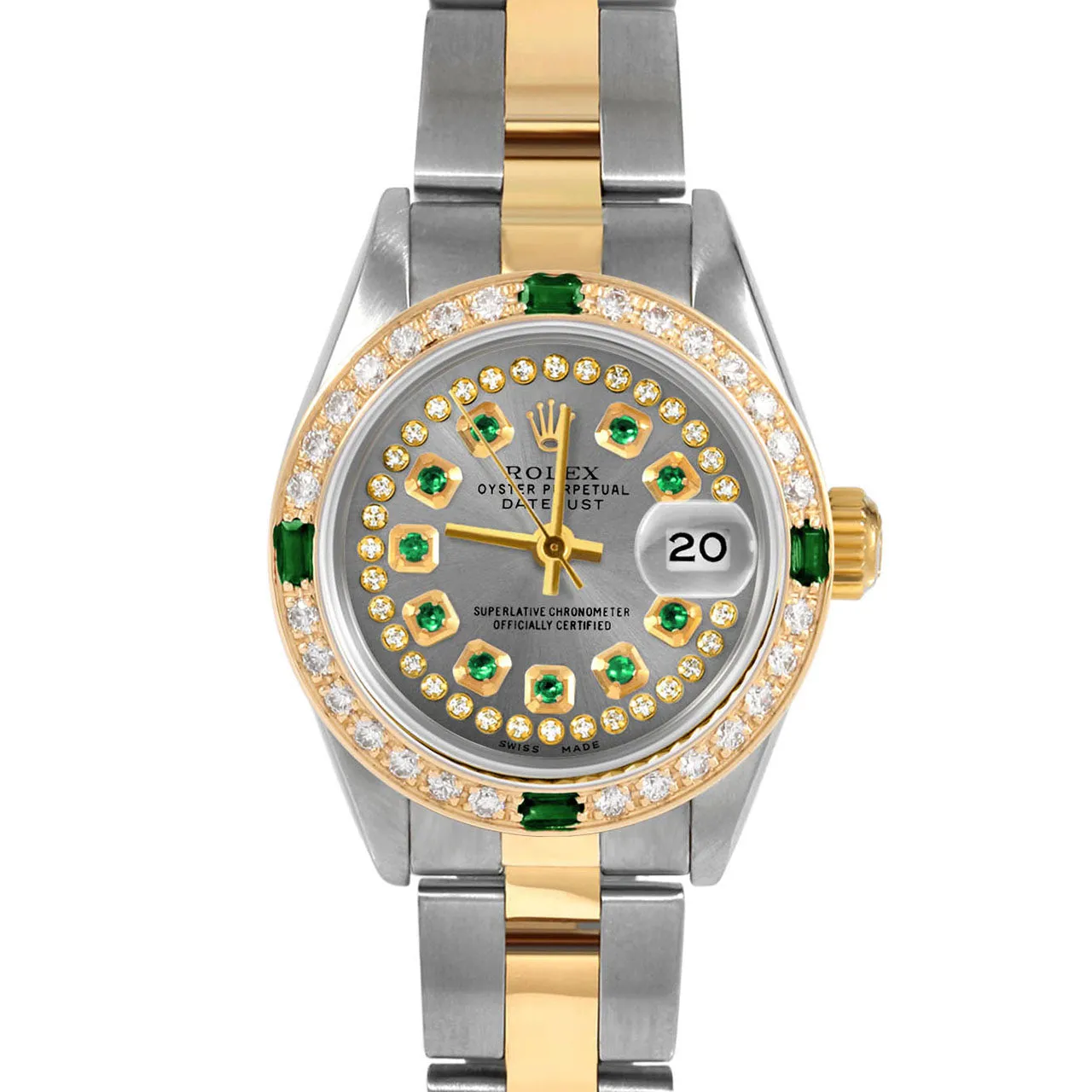 Rolex Datejust 26mm | 69173-SLT-STRE-4EMD-OYS