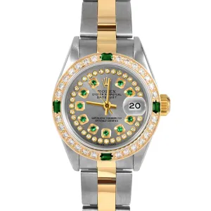 Rolex Datejust 26mm | 69173-SLT-STRE-4EMD-OYS