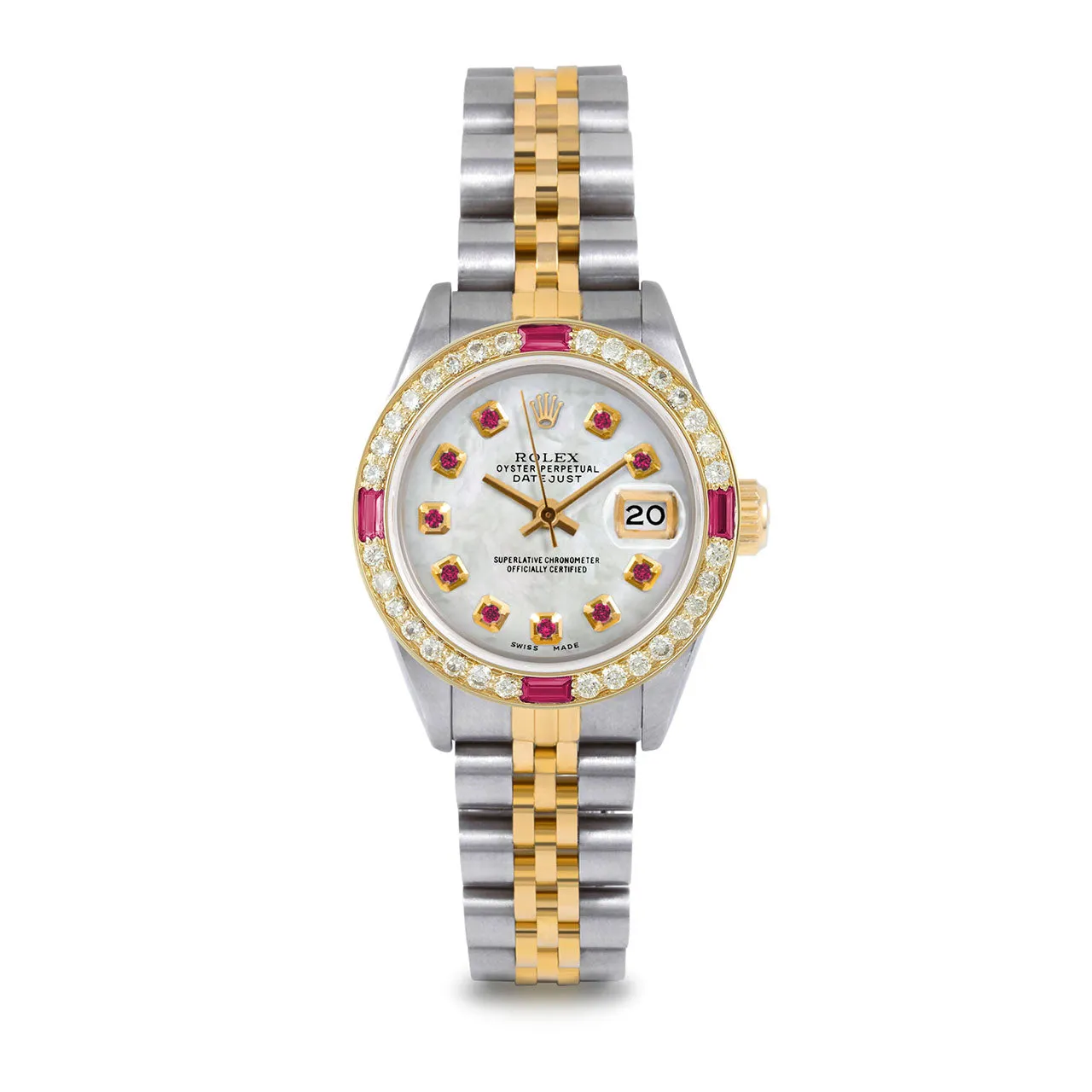 Rolex Datejust 26mm | 69173-WMOP-RBY-AM-4RBY-JBL