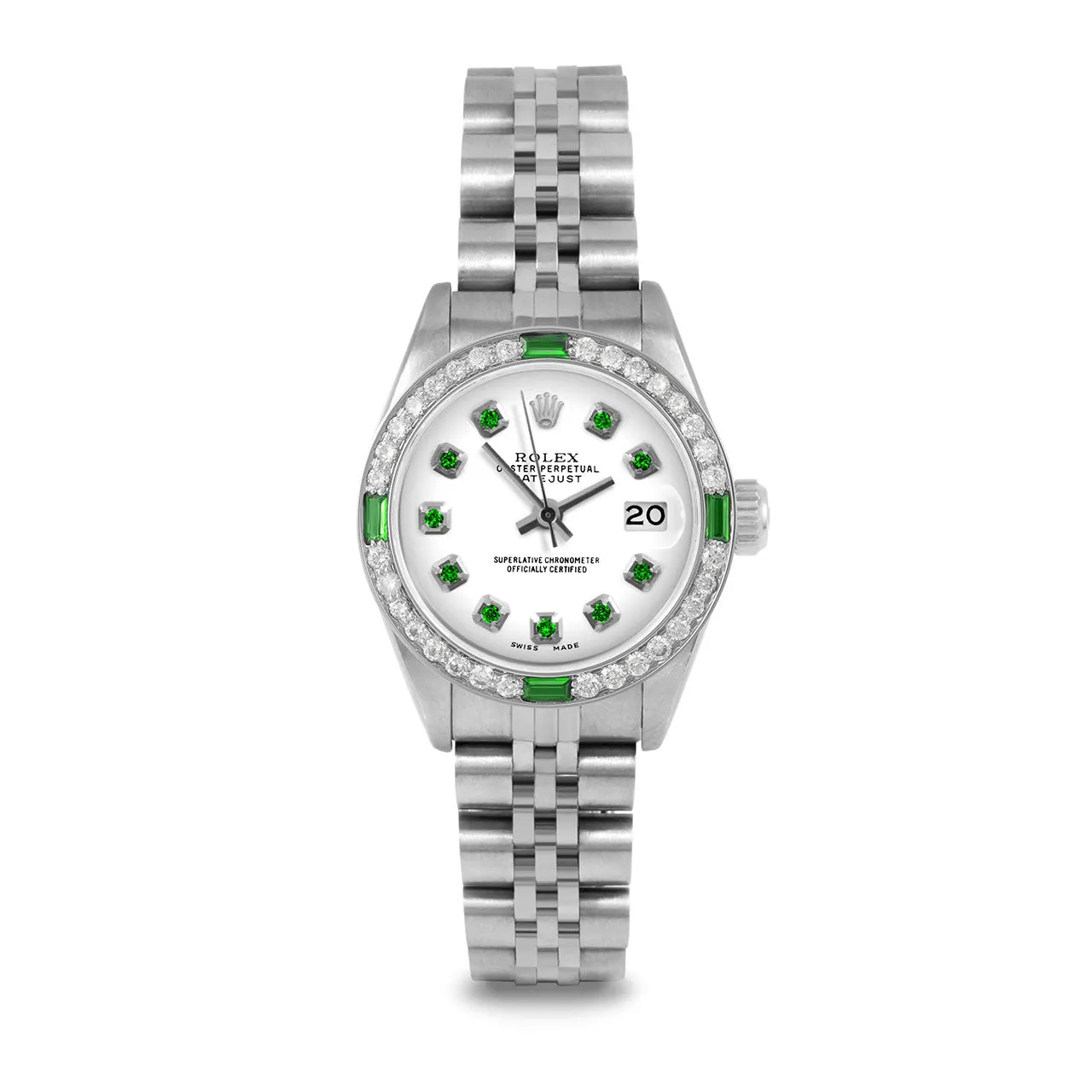 Rolex Datejust 26mm | 69174-WHT-EMD-AM-4EMD-JBL