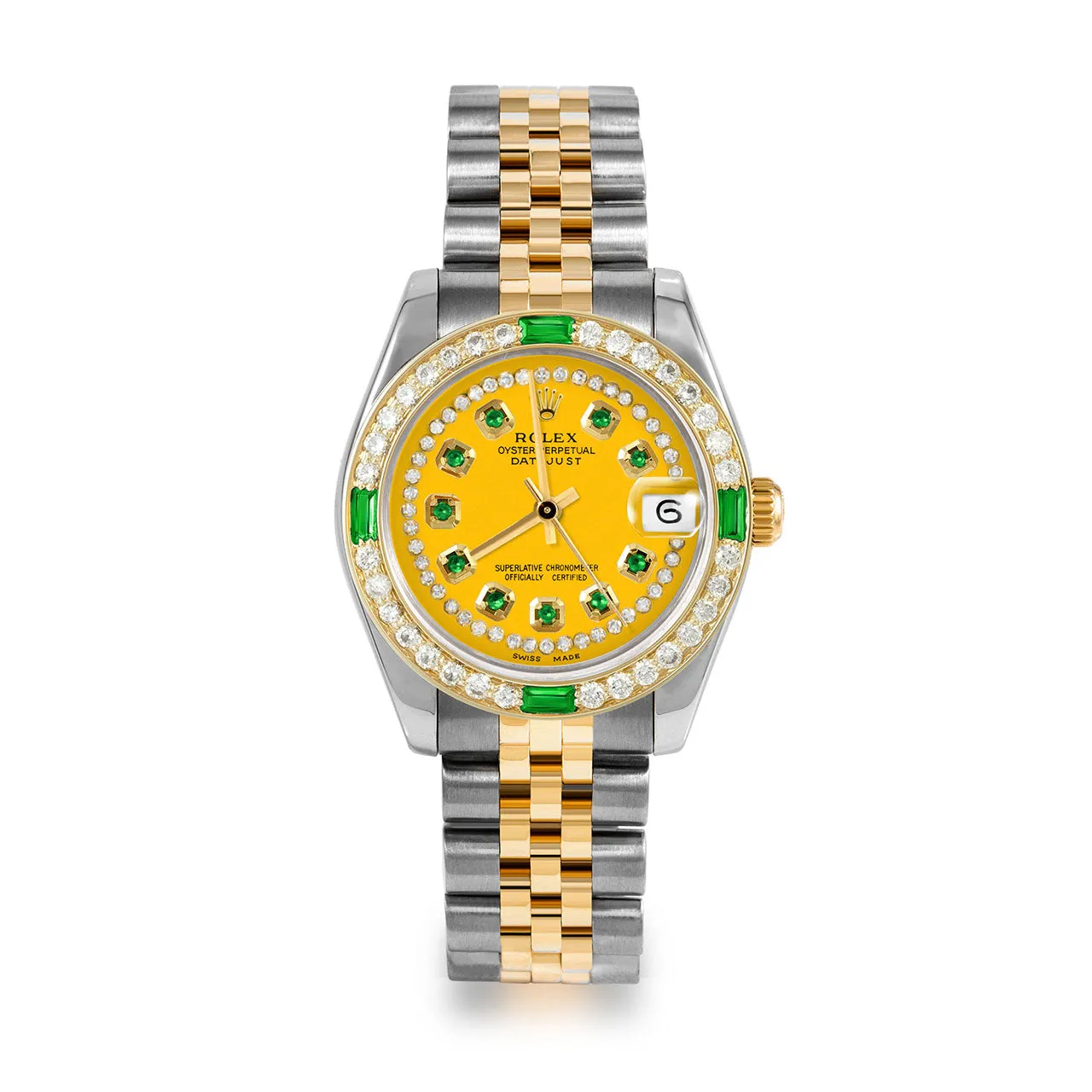 Rolex Datejust 31mm | 178273-YLW-STRE-4EMD-JBL