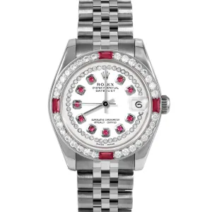 Rolex Datejust 31mm | 178274-WHT-STRR-4RBY-JBL