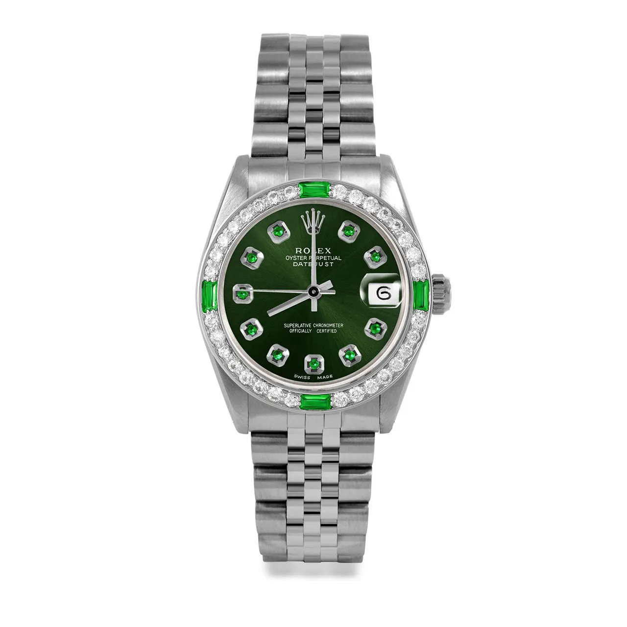 Rolex Datejust 31mm | 6827-SS-GRN-EMD-AM-4EMD-JBL