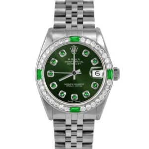 Rolex Datejust 31mm | 6827-SS-GRN-EMD-AM-4EMD-JBL