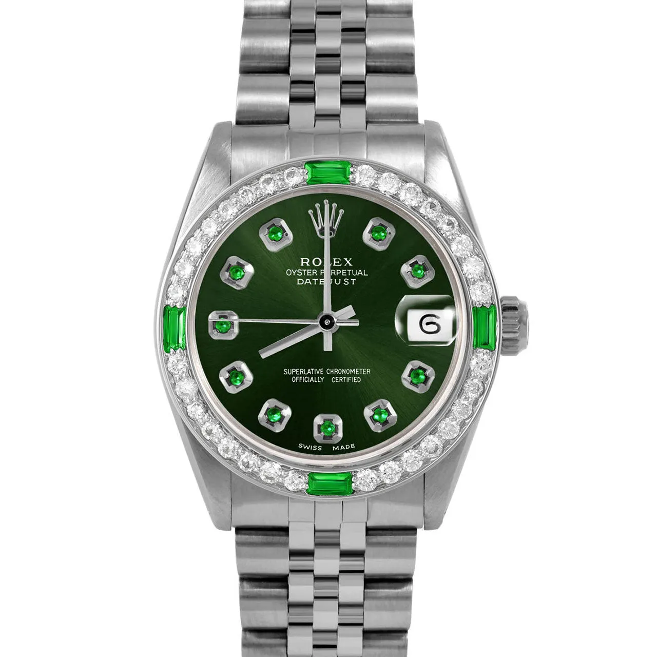Rolex Datejust 31mm | 6827-SS-GRN-EMD-AM-4EMD-JBL