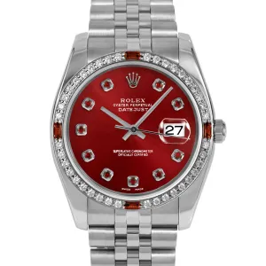 Rolex Datejust 36mm | 116234-RED-RBY-AM-4RBY-JBL
