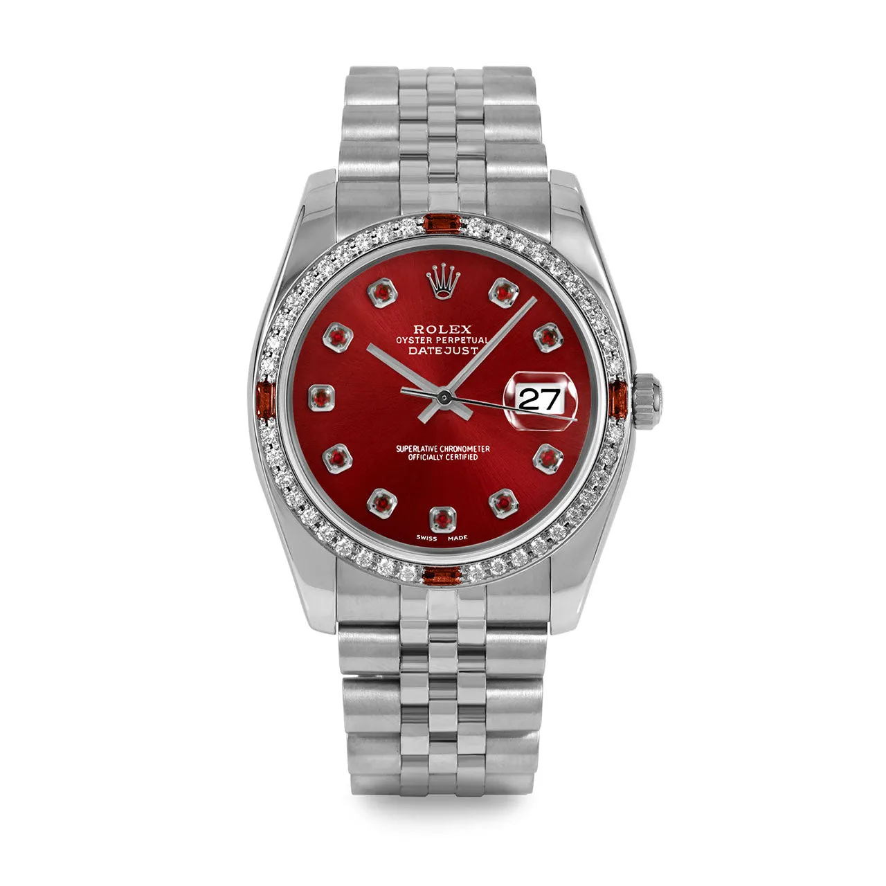 Rolex Datejust 36mm | 116234-RED-RBY-AM-4RBY-JBL