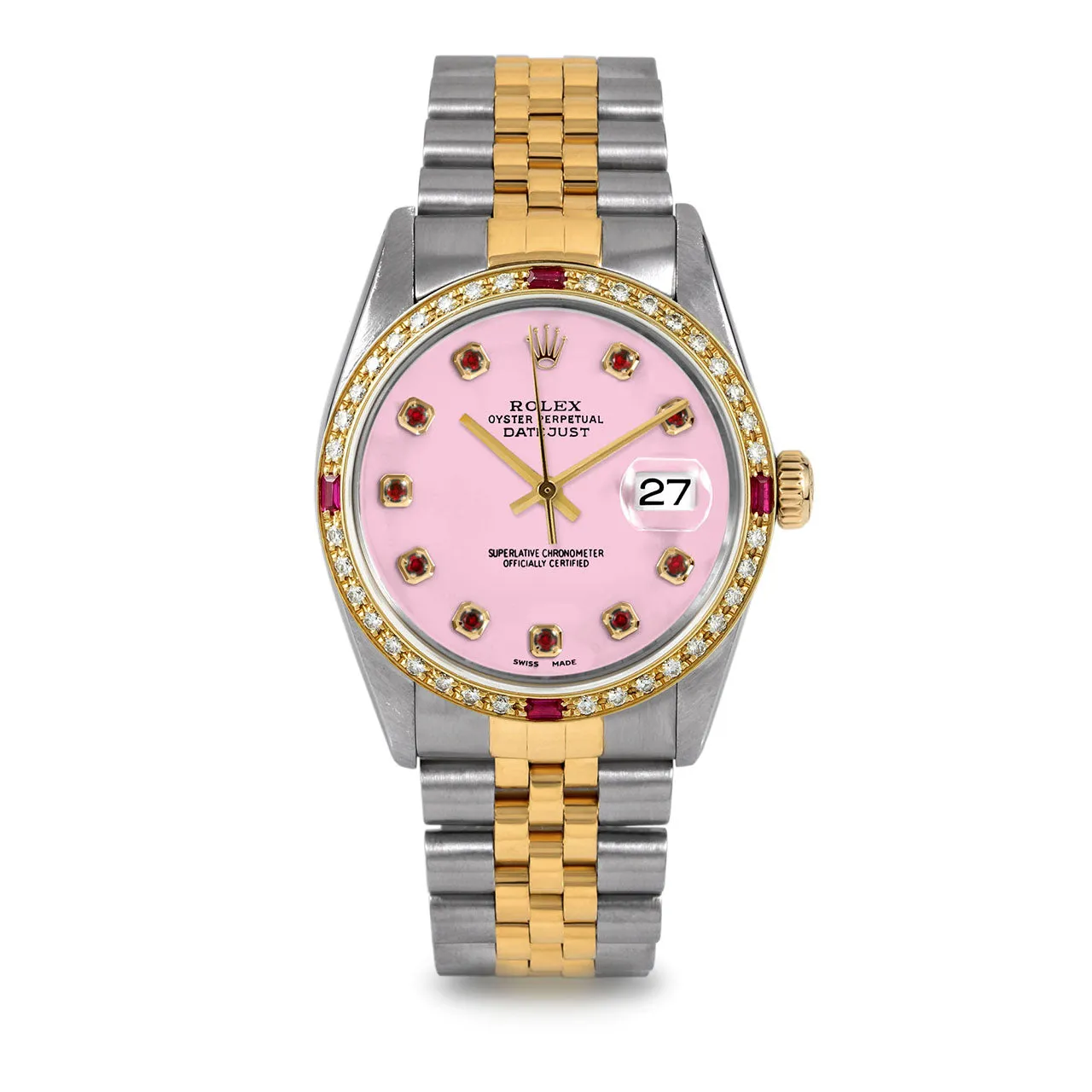 Rolex Datejust 36mm | 16013-PNK-RBY-AM-4RBY-JBL