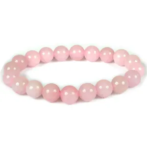 Rose Quartz Crystal Bracelet NZ 8mm Beads