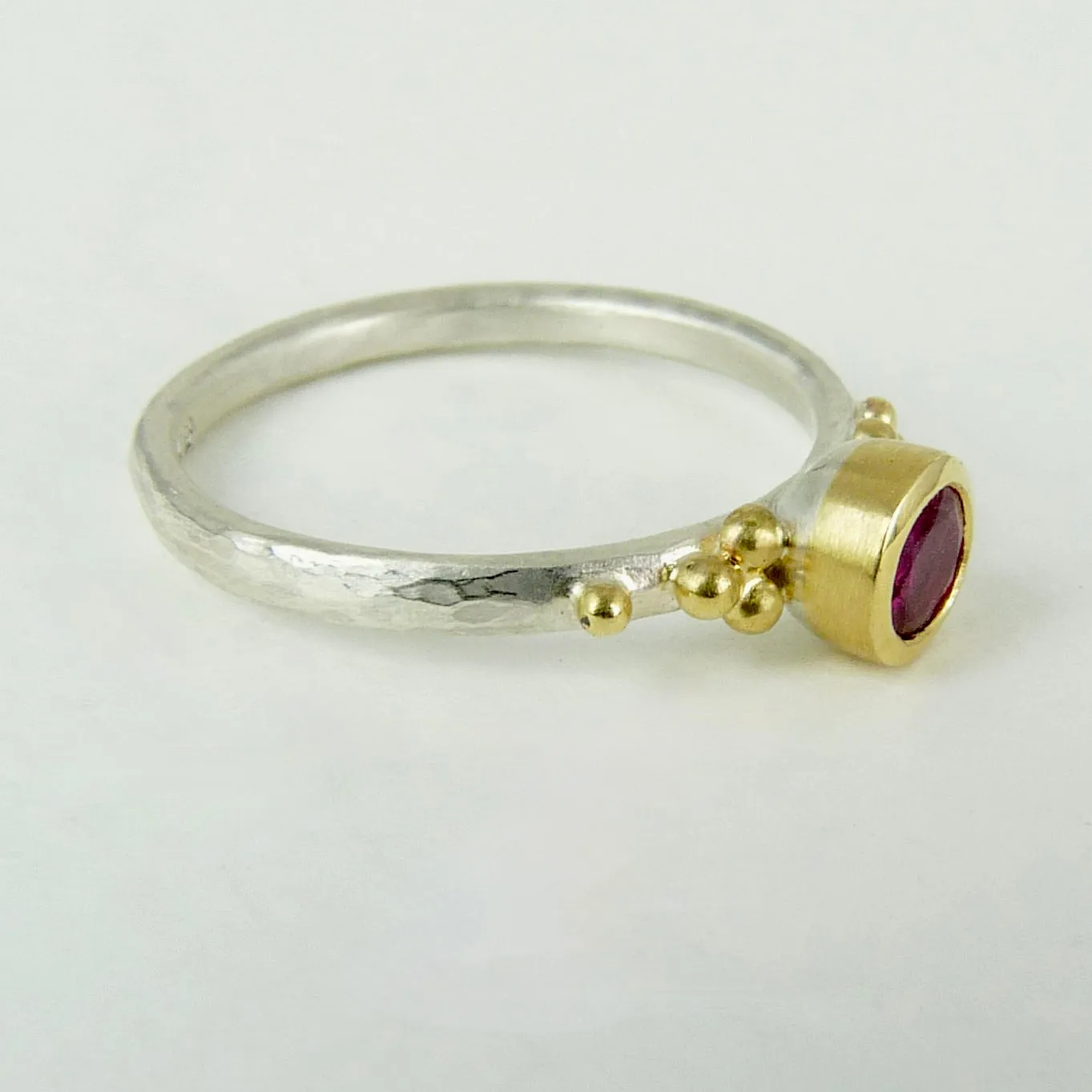 Ruby Granulation Ring