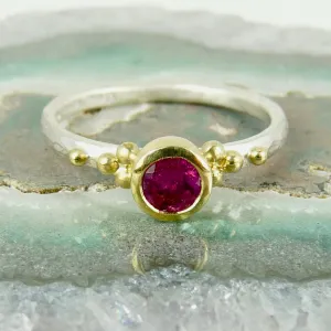 Ruby Granulation Ring