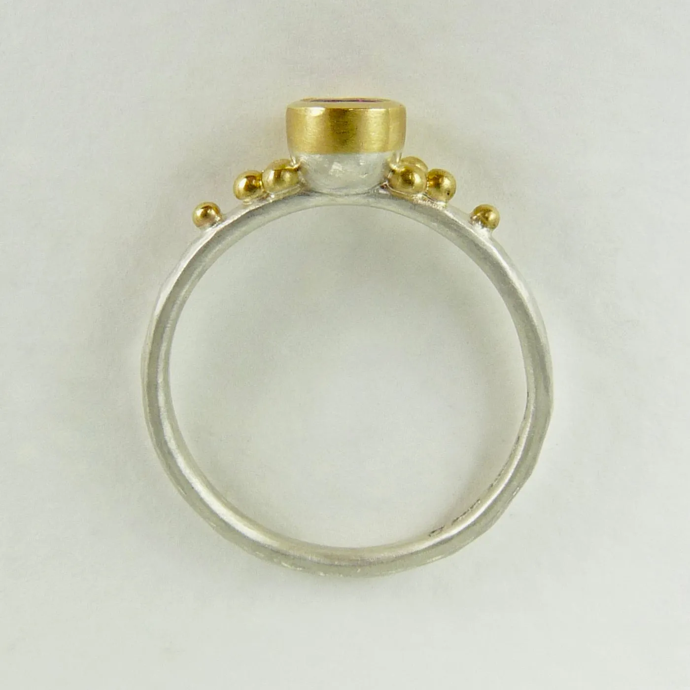Ruby Granulation Ring