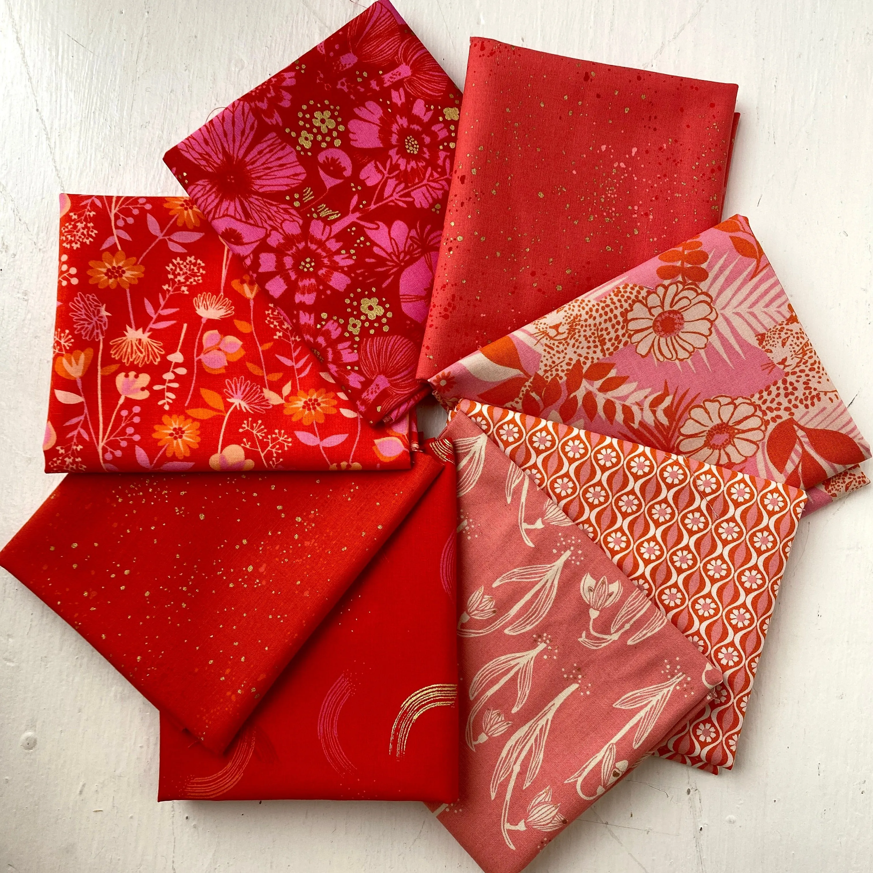 Ruby Star Society Colorways Bundle in Coral