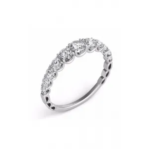 S Kashi & Sons Prong Set Wedding Band EN7583-BWG
