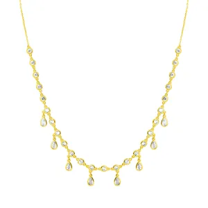 SADIE SHAKER NECKLACE GOLD