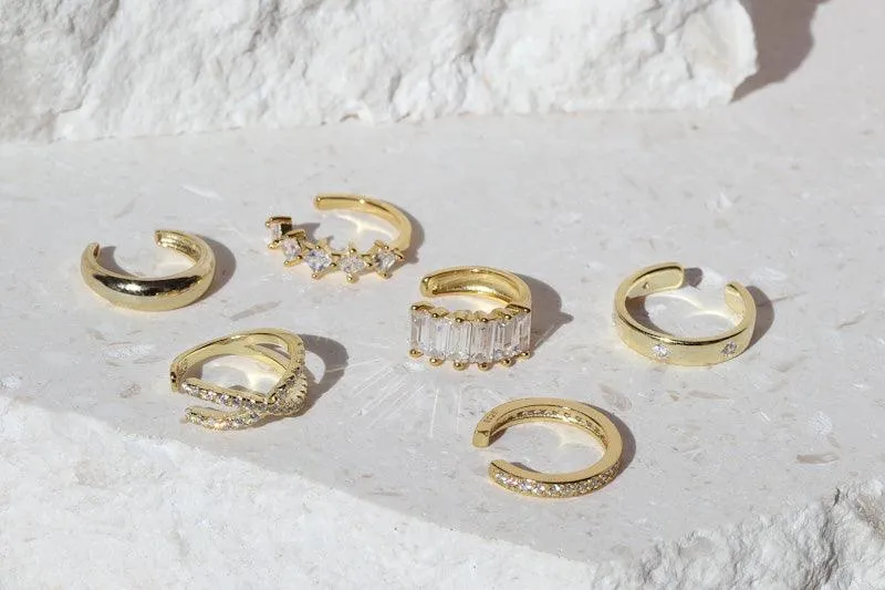 Sanur CZ Ear Cuff