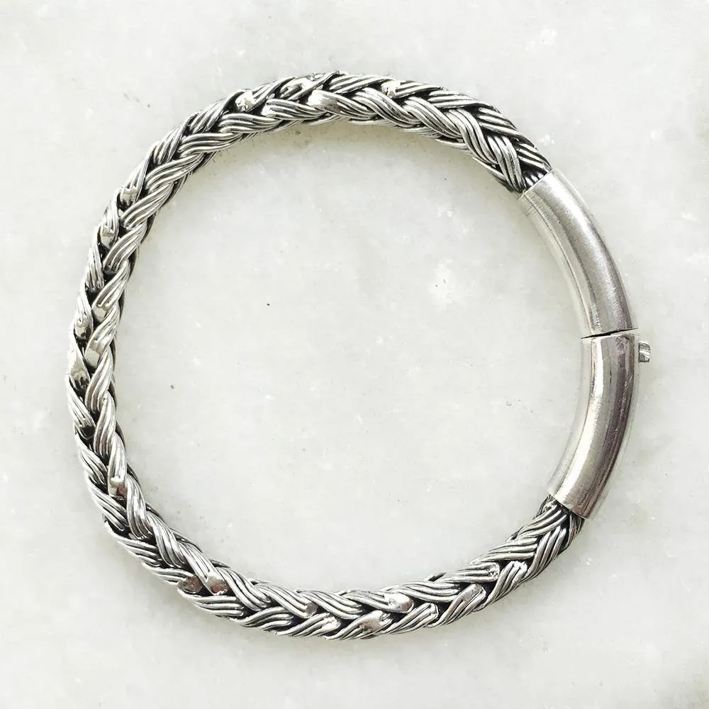 Silver Chunky Unisex Bracelet