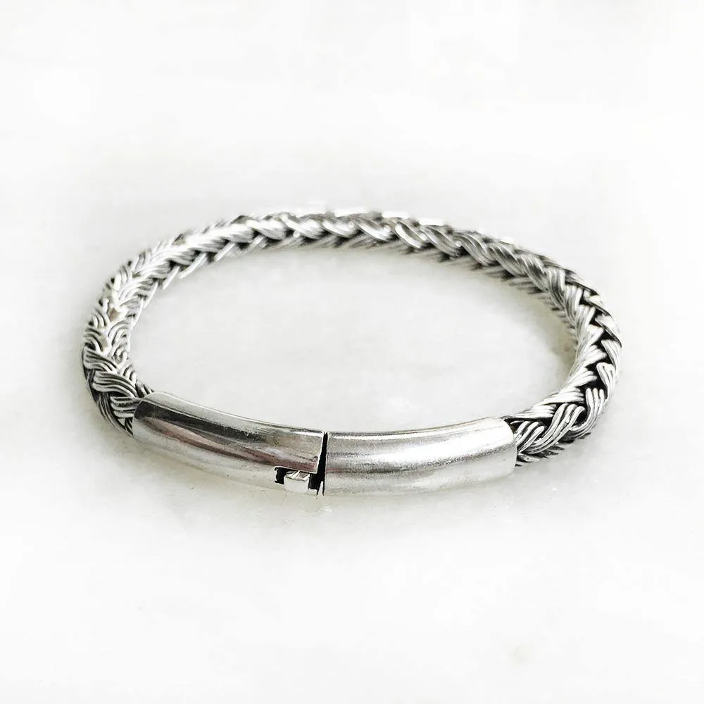 Silver Chunky Unisex Bracelet