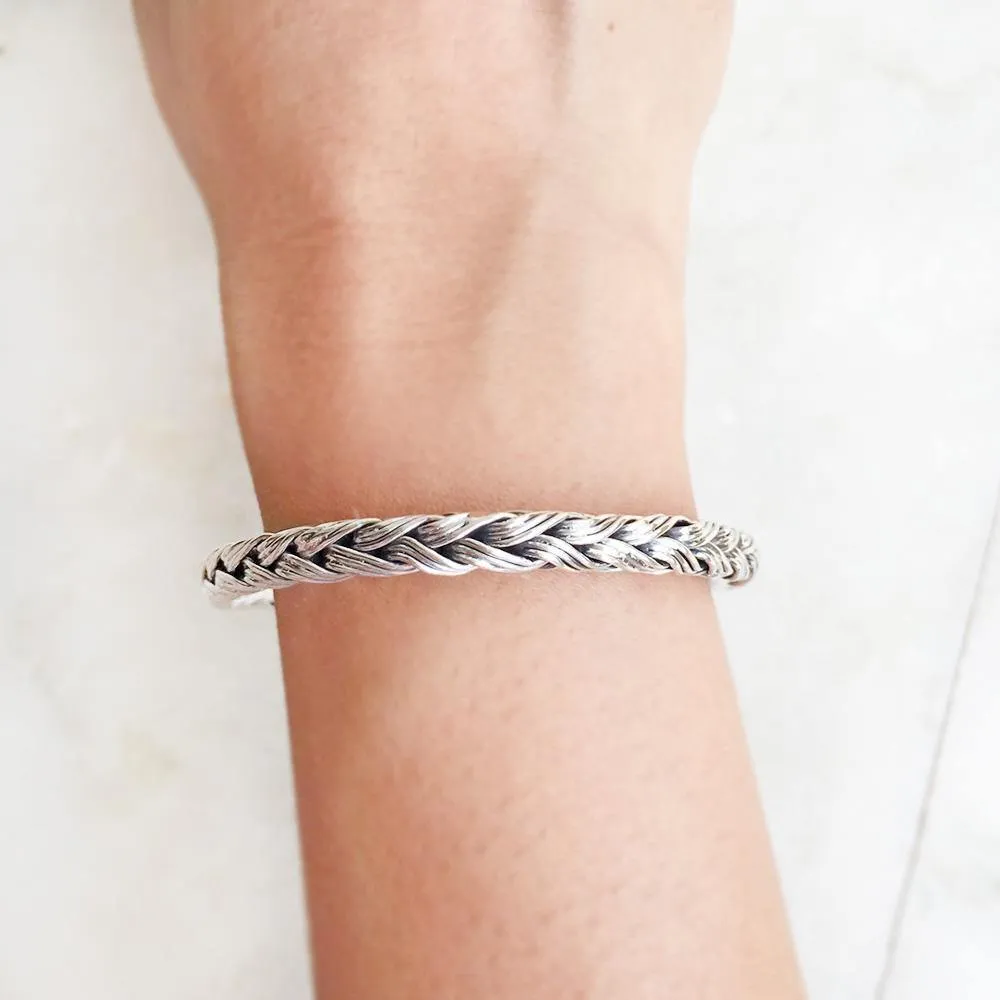 Silver Chunky Unisex Bracelet