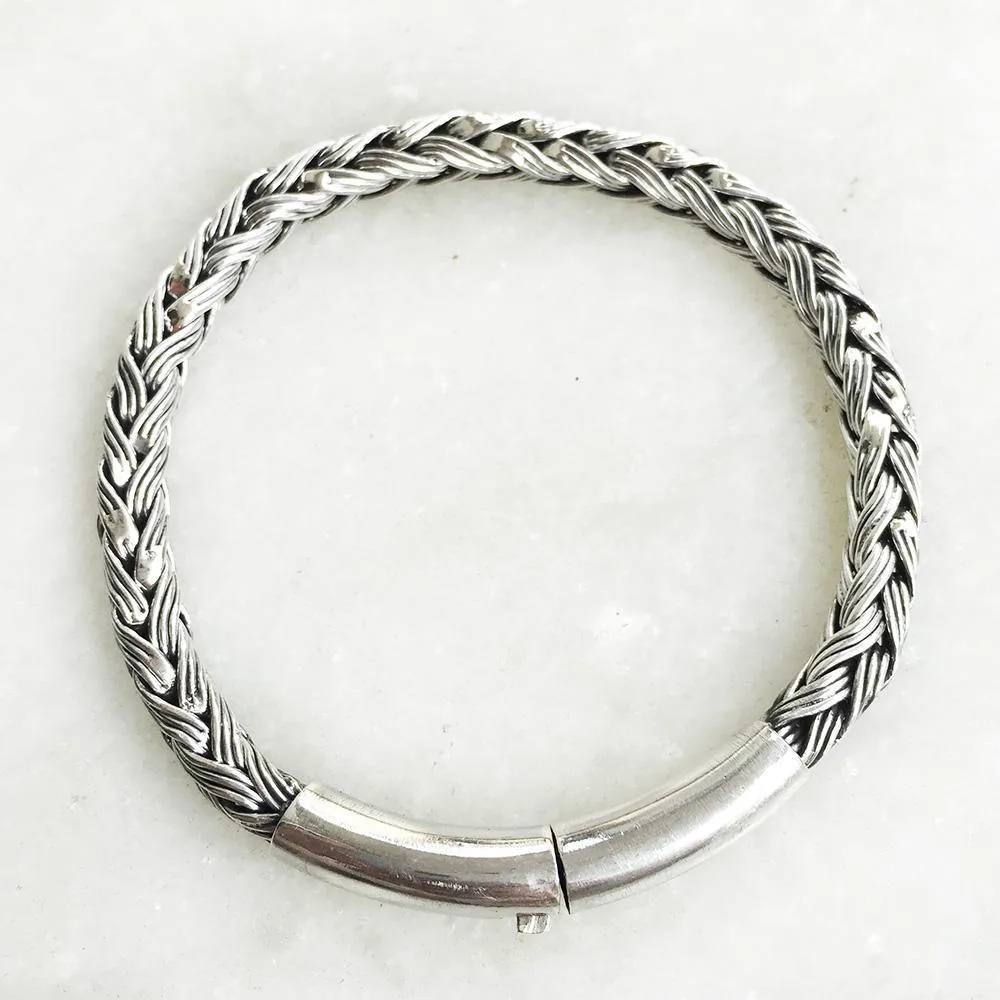 Silver Chunky Unisex Bracelet