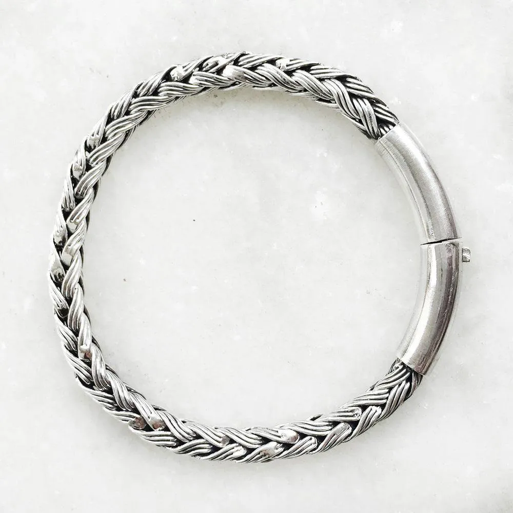 Silver Chunky Unisex Bracelet