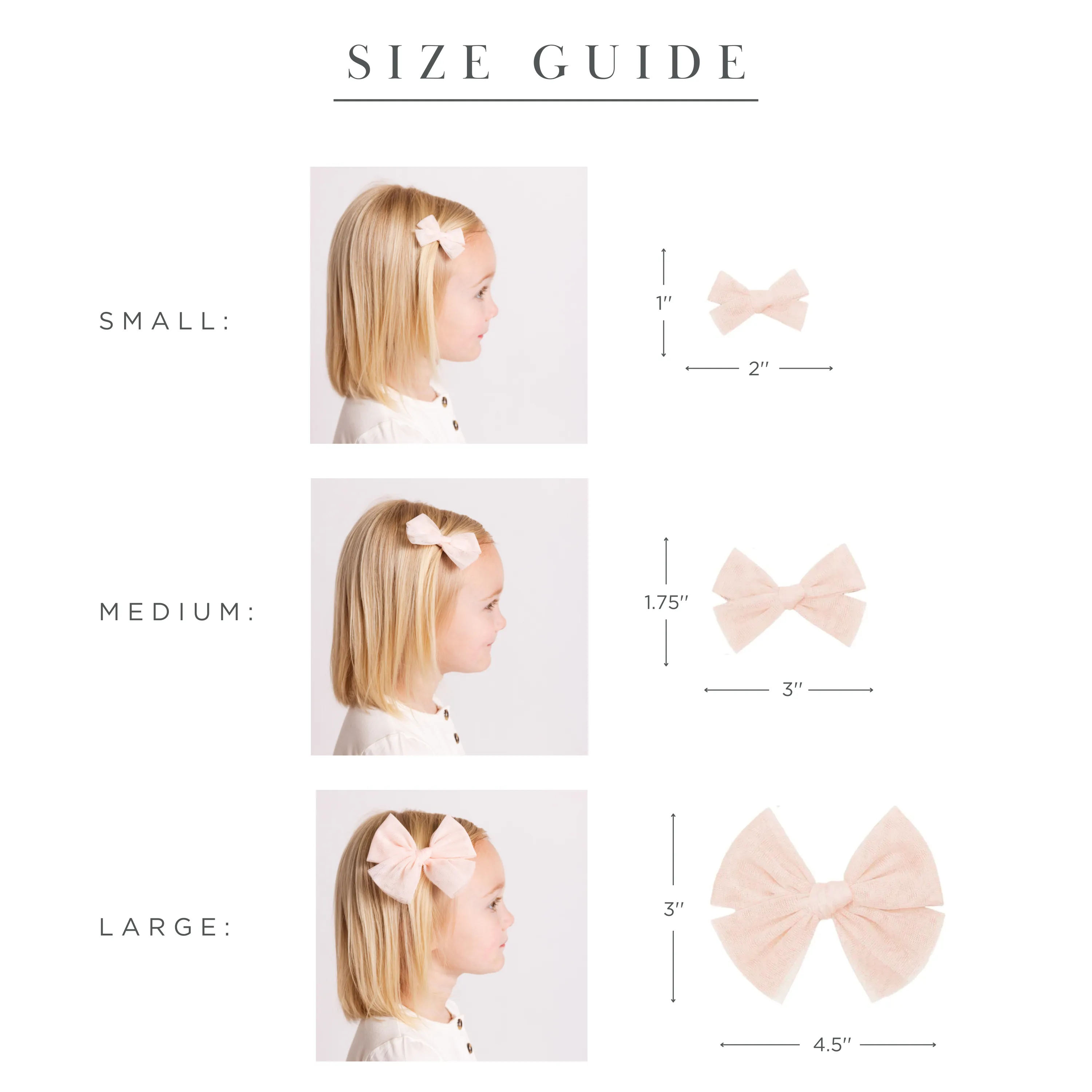 Tulle Bow - Navy Clip