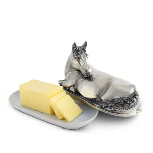 Vagabond House Horse Butter Dish Vagabond House Horse Butter Dish