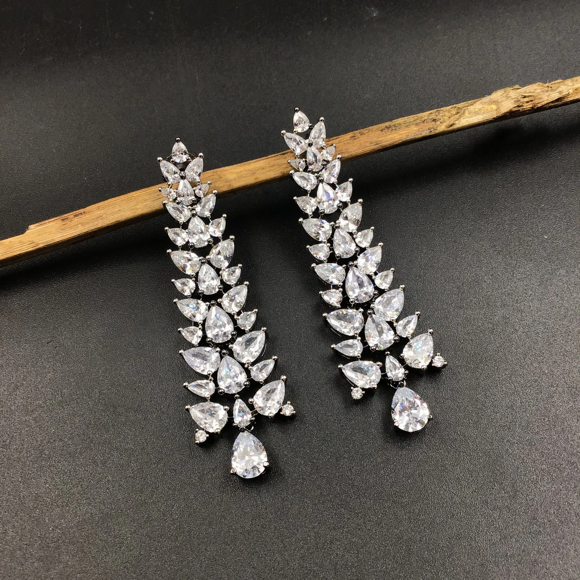 Victorian Zircon/AD Earring 5480-69