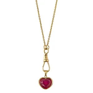 Vintage Chain Heart Pendant