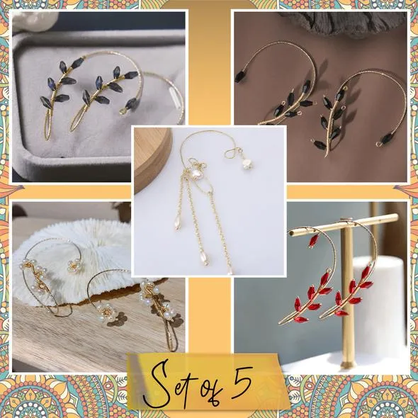 Vintage Ear Cuff Earrings