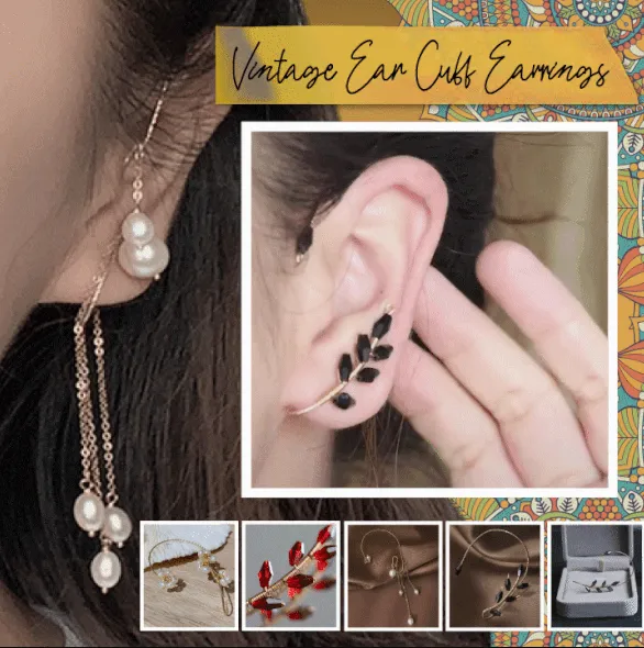 Vintage Ear Cuff Earrings