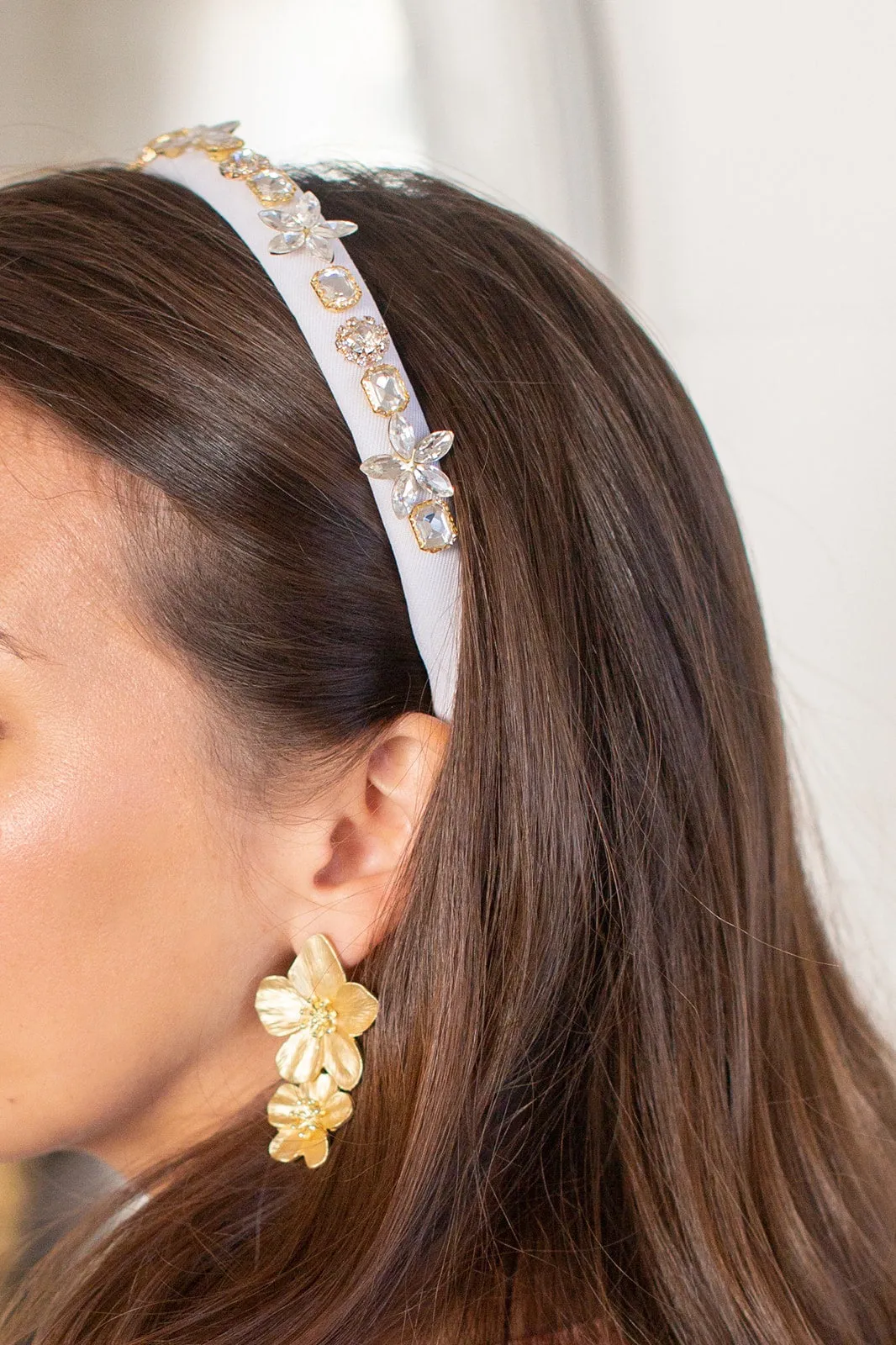 White Lily Headband