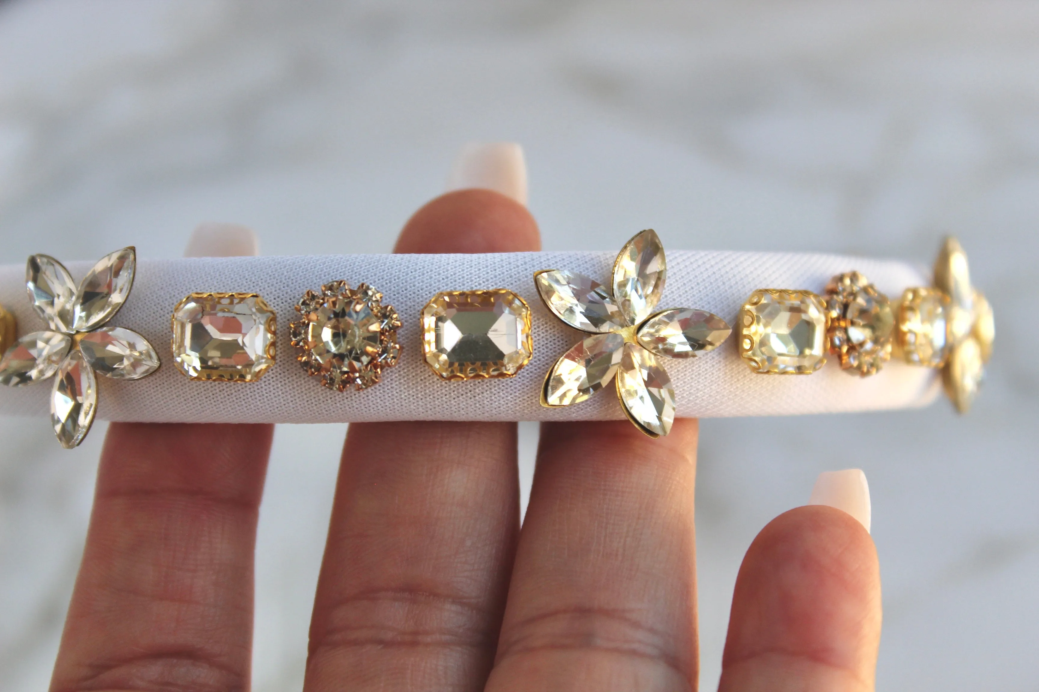White Lily Headband
