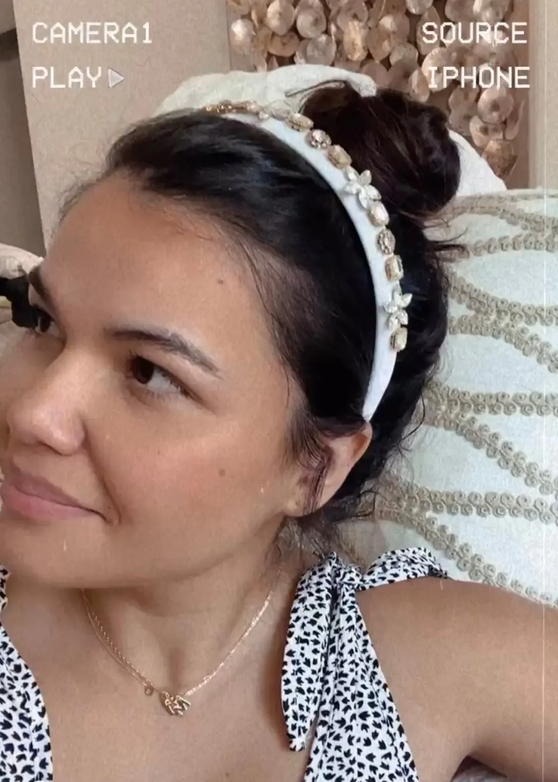White Lily Headband