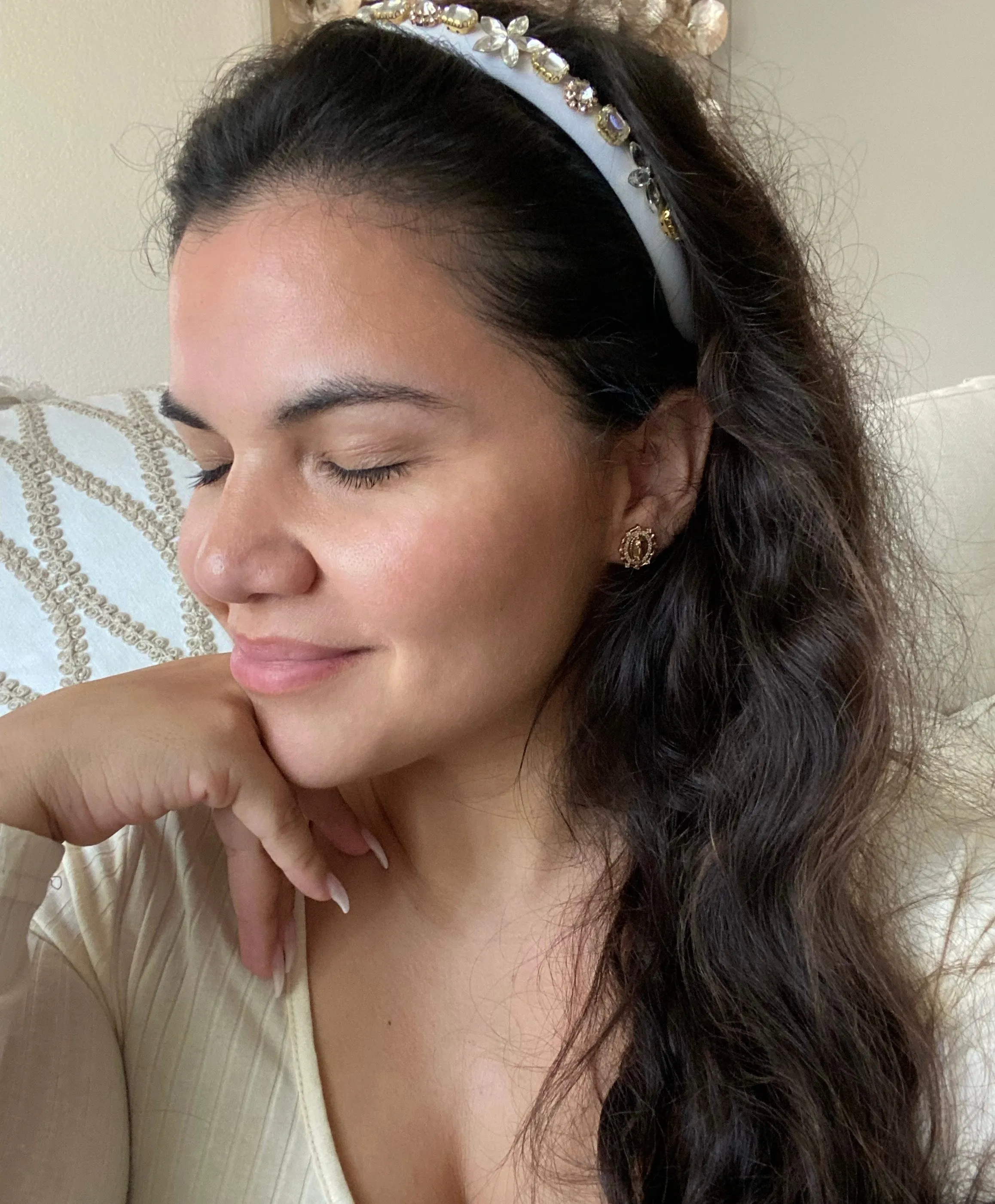 White Lily Headband