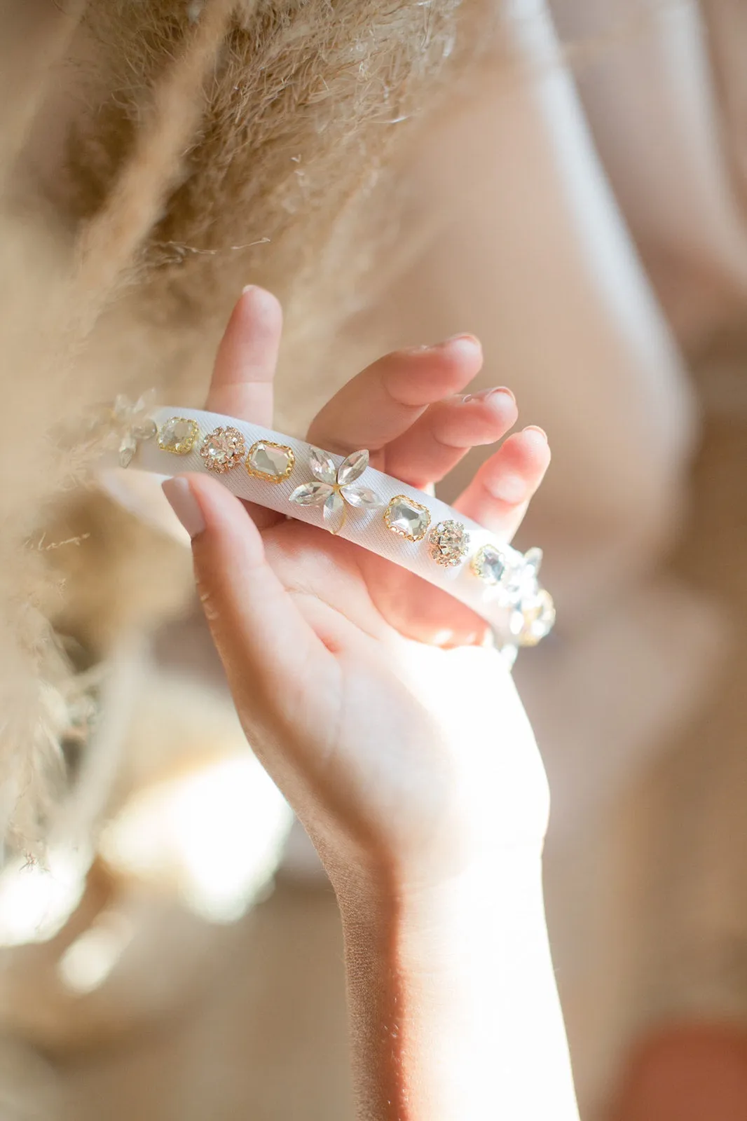 White Lily Headband