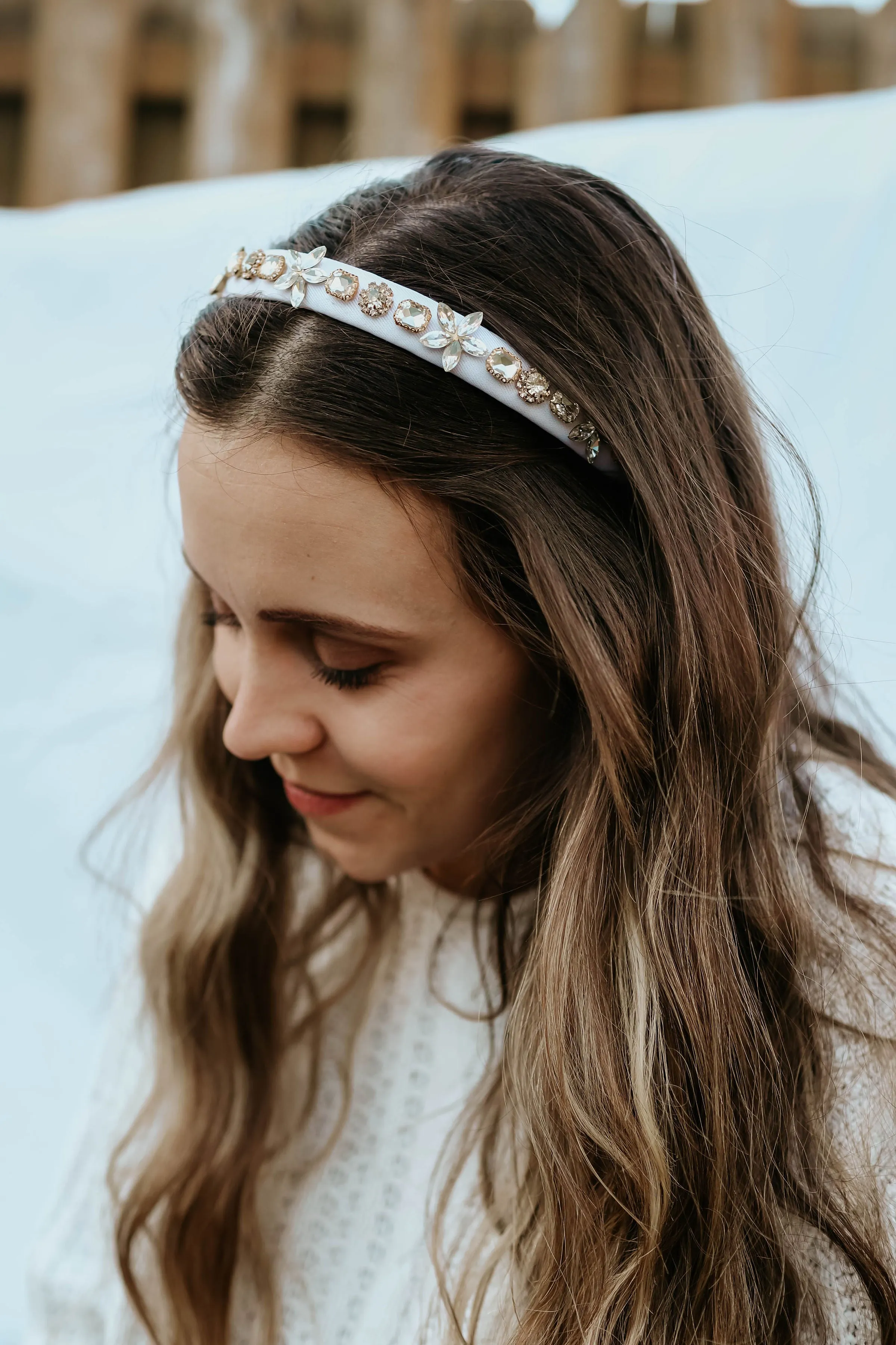 White Lily Headband