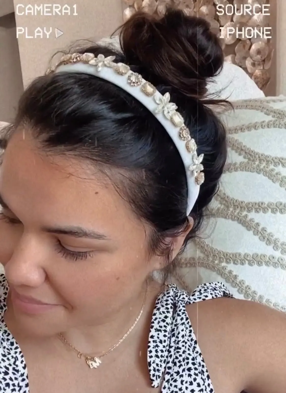 White Lily Headband