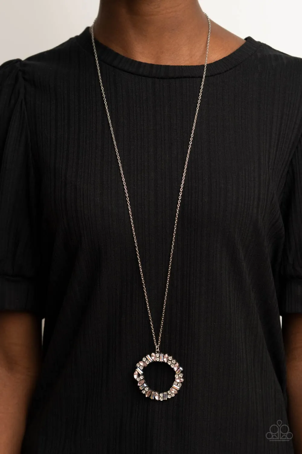 Wreathed in Wealth - Pink Necklace - Paparazzi Accessories