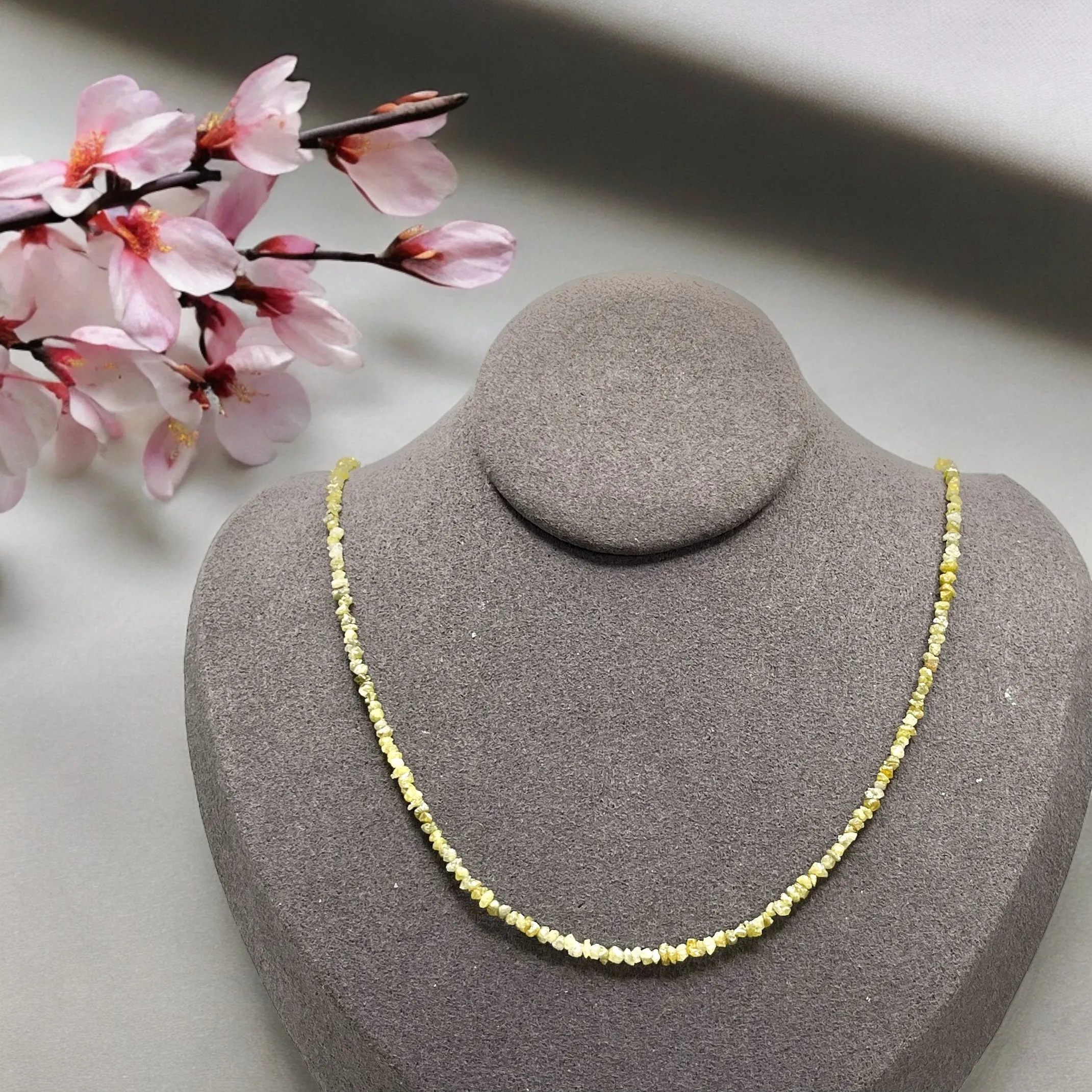 YELLOW DIAMOND NECKLACE