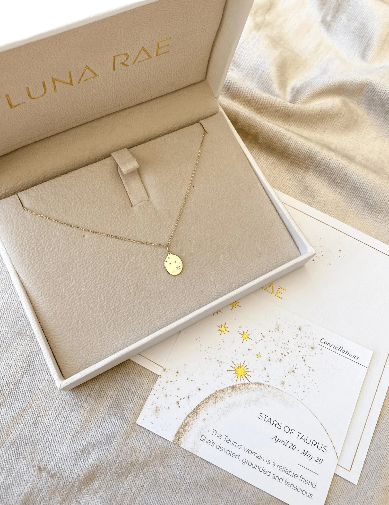Yellow Gold Stars of Taurus